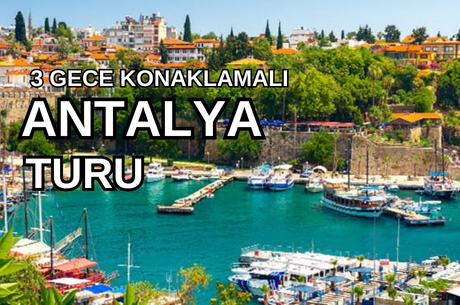 Antalya Tatili Grand Miramor Hotel/ 3 Gece 4 Gün /İstanbul Kalkışlı