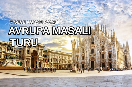 Uçaklı Orta Avrupa Masalı Turu Ajet Havayolları İle 7 Gece 8 Gün