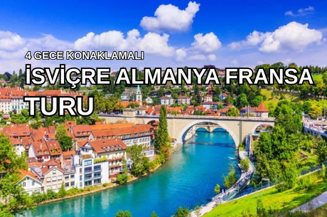 Görkemli Rüya Üçgeni İsviçre – Fransa – Almanya 4 Gece - THY ile (2025 Sonbahar & Kış Dönemi) AT053