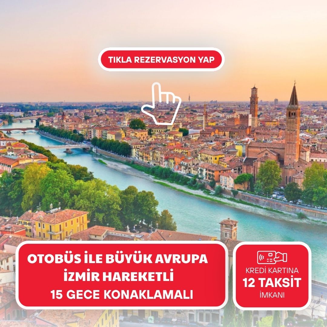 Otobüs İle Büyük Avrupa Masalı İzmir Hareketli