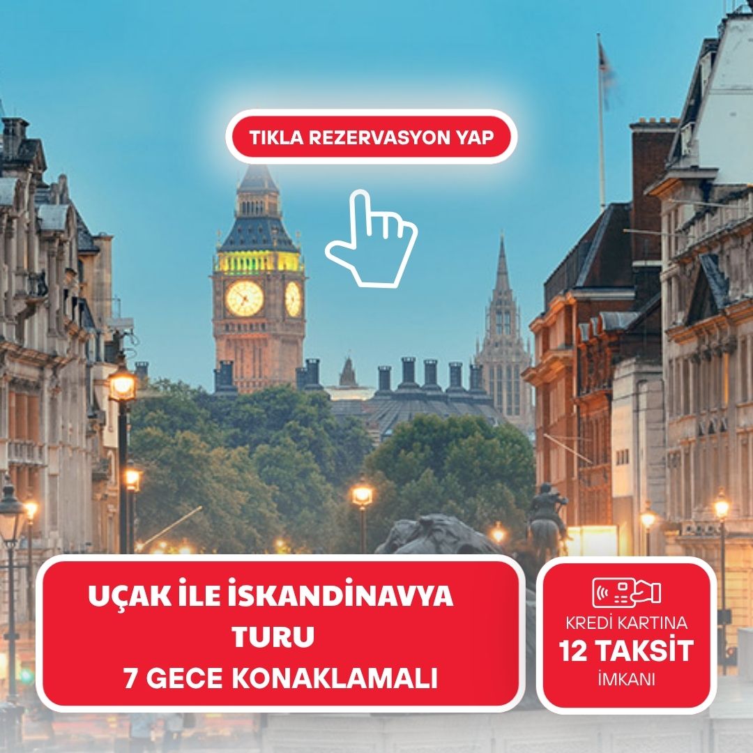 Uçak İle İskandinavya Masalı Turu (ARN-CPH) - 2026 Dönemi