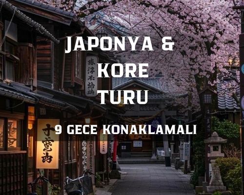 Comfort Japonya & Kore Turu Türk Hava Yolları ile 8 Gece Ekstra Turlar Dahil Sakura Dönemi ICN-KIX 10 Nisan