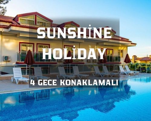 Fethiye Ölüdeniz Pamukkale Turu / Sunshine Holiday Resort Fethiye / 4 Gece 5 Gün / İstanbul, İzmit ve Sakarya Çıkışlı