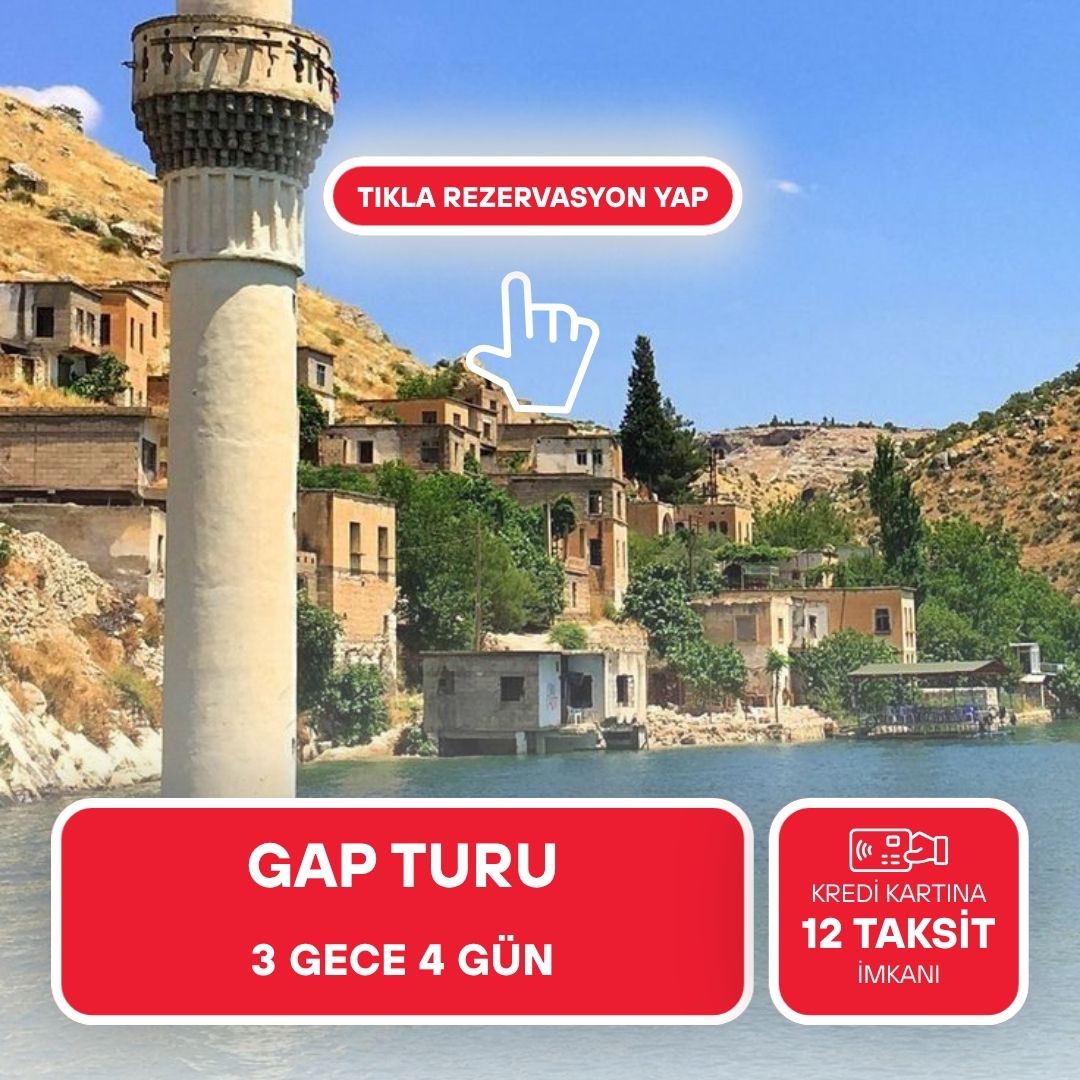 Kurban Bayramı Özel / Güneydoğu Anadolu Turu / 4 Gece 5 Gün / ( 3 Gece Otel Konaklamalı) İstanbul Kalkışlı